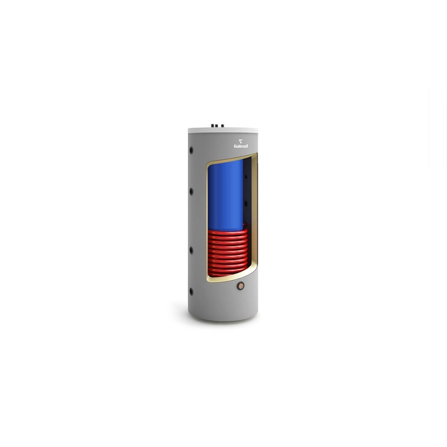 Accumulateur de chaleur combiné SG(K) KUMULO 380/120l Avec 1 bobine dans le réservoir externe, mousse de polyuréthane dure, cuir artificiel