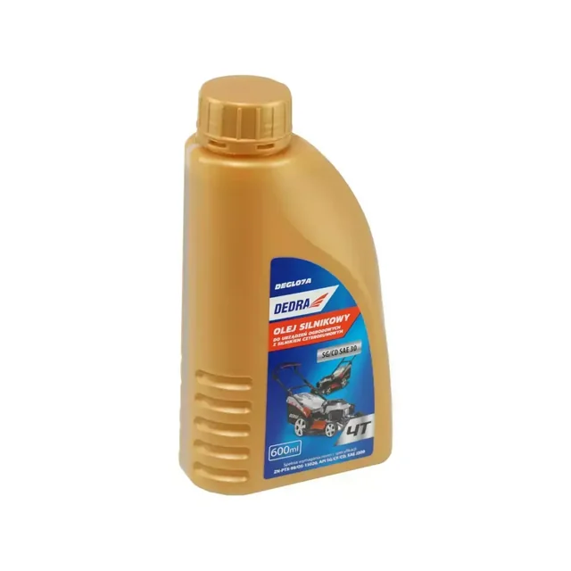 Aceite para cortacésped con motor de cuatro tiempos Dedra 0,6L