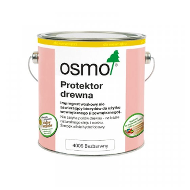 Άχρωμος εμποτισμός ξύλου Osmo Protektor 4006 0.125l