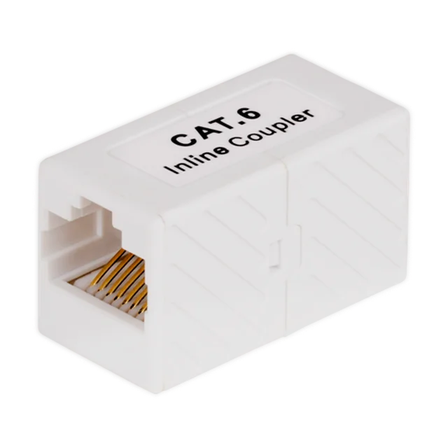 Acoplador RJ45 extensión de cable interno UTP/FTP CAT6 RJ45-CON-CAT6