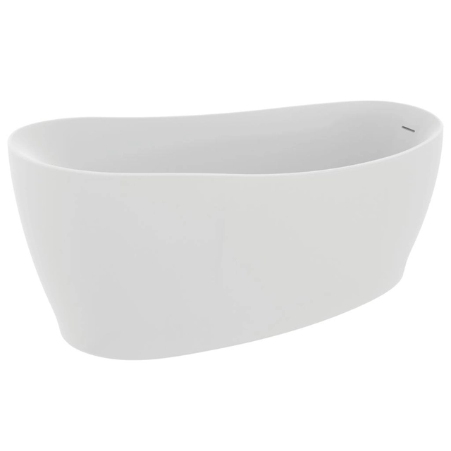 Acrylic bathtub Ideal Standard Around, 180x85 freestanding, white matt