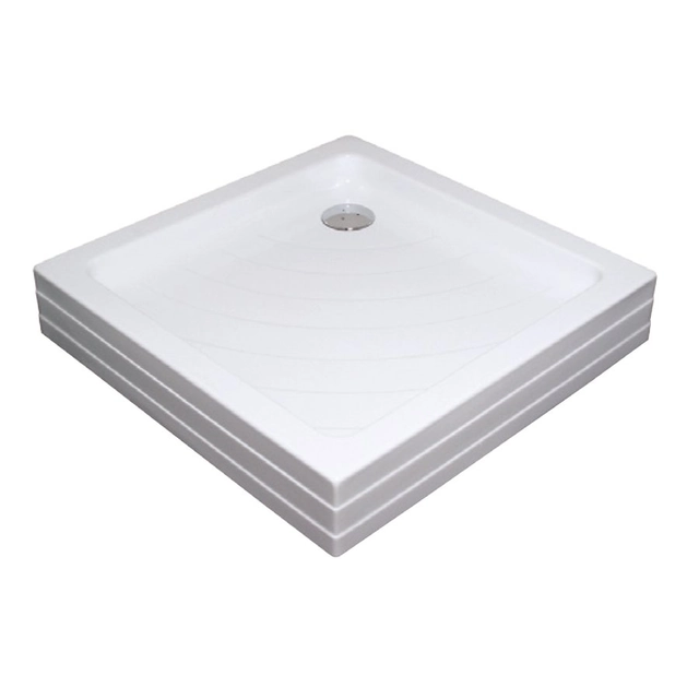 Acrylic shower tray Ravak Angela, 90 PU white