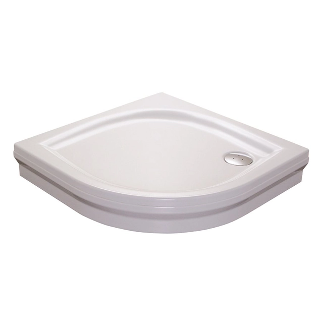 Acrylic shower tray Ravak Ellipso, 80 PAN white