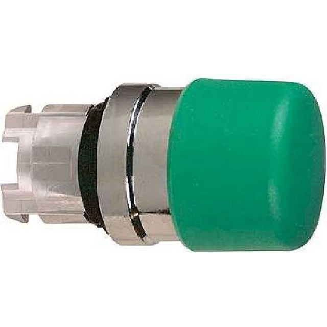 Acționare cu buton ciupercă verde Schneider Electric cu revenire cu arc (ZB4BC34)