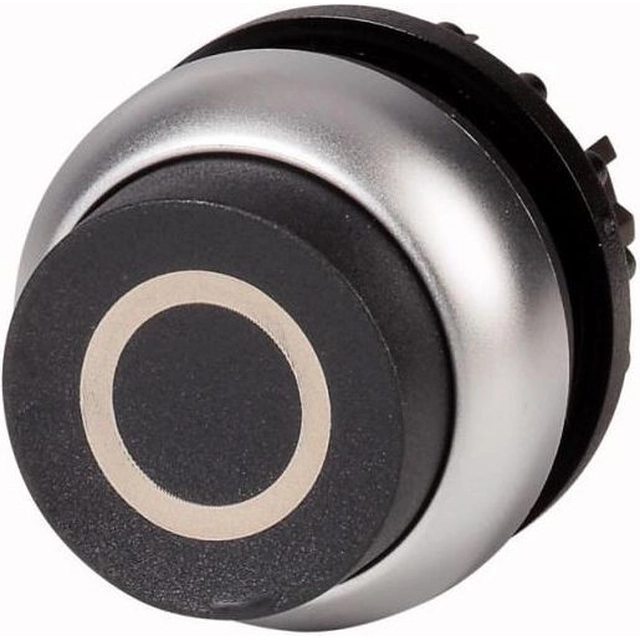 Acționare cu buton O Eaton Black cu revenire cu arc M22-DH-S-X0 (216659)