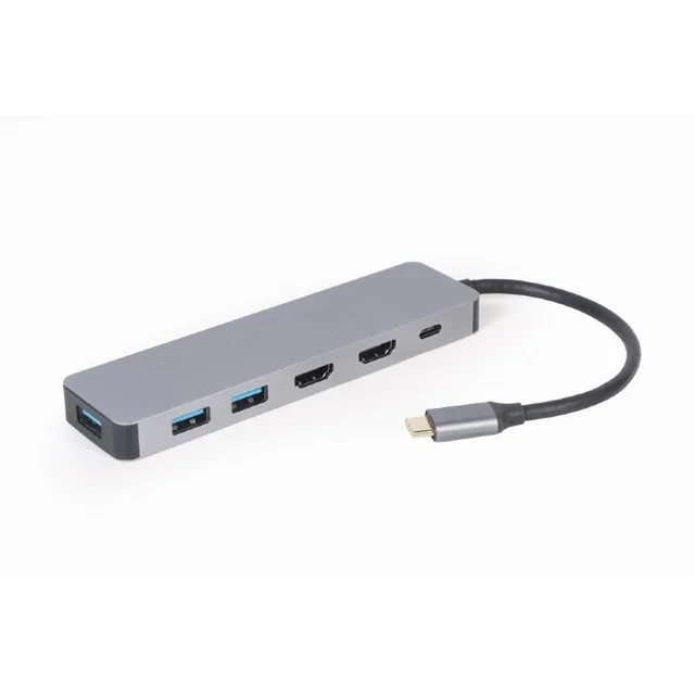 ADAPTADOR E/S USB-C A HDMI/USB3/3IN1 A-CM-COMBO3-03 GEMBIRD