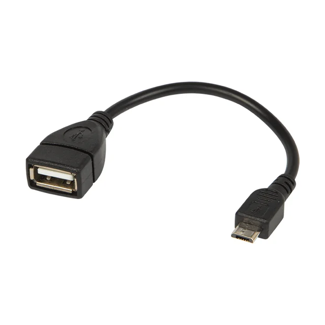Adapter USB gniazdo USB A-wtyk micro USB
