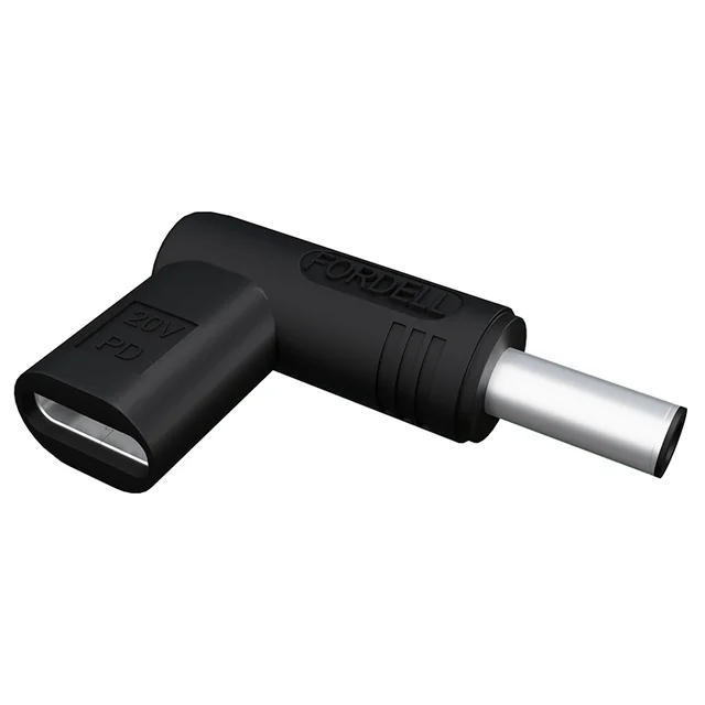 Adapter USB gniazdo USB-C-wtyk DC3,0/4,5