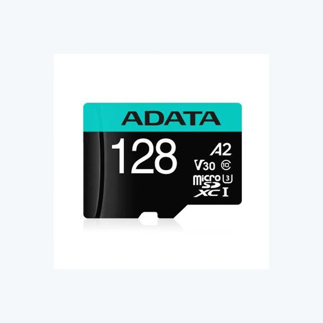 ADATA PremierPRO atmiņas karte, MicroSDXC, 128GB, UHS-I U3 + adapteris