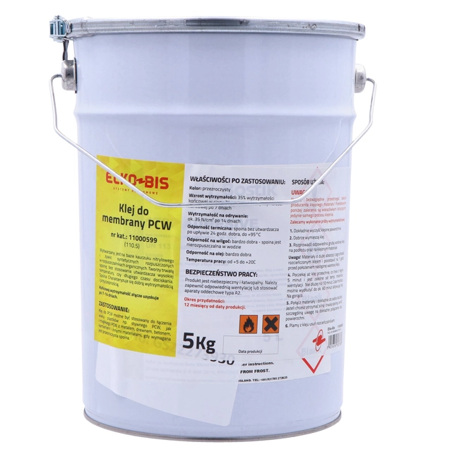 Adhésif pour membrane PVC 5 L