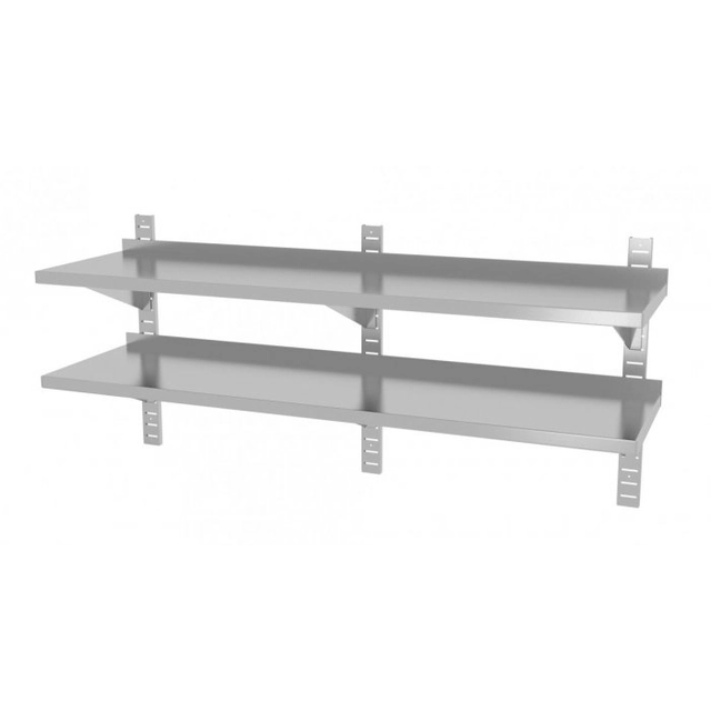 Adjustable hanging shelf, double 1800 x 400 x 600 mm POLGAST 384184-3 384184-3