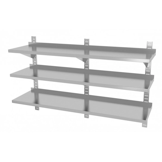 Adjustable hanging shelf, triple 1600 x 400 x 875 mm POLGAST 385164-3 385164-3