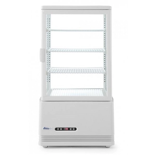Adjustable refrigerated display case, 78 liters - white HENDI 233641 233641