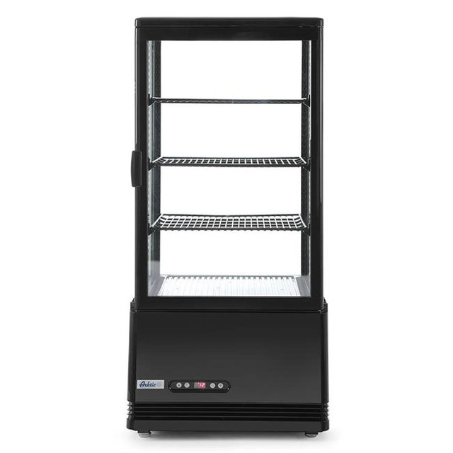 Adjustable refrigerated display case 78L 78L white
