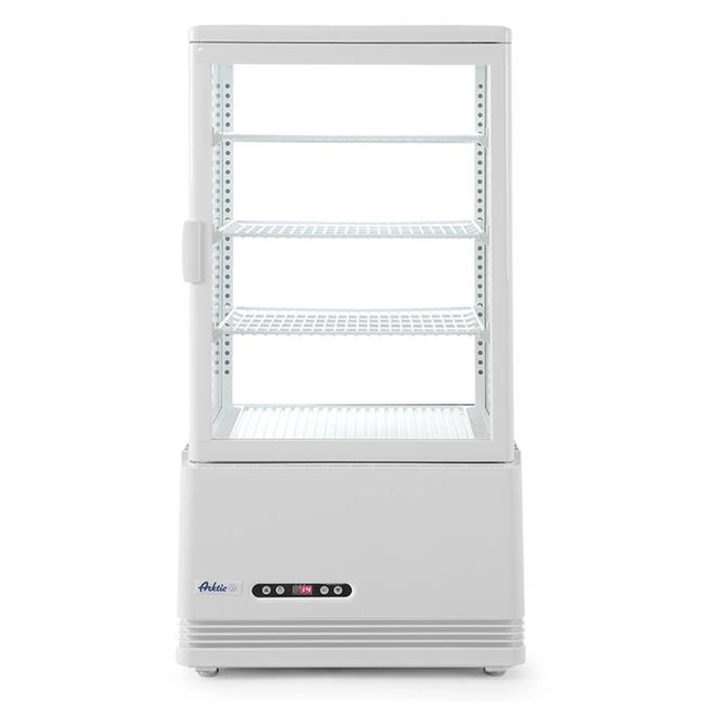 Adjustable refrigerated showcase 68L 68L