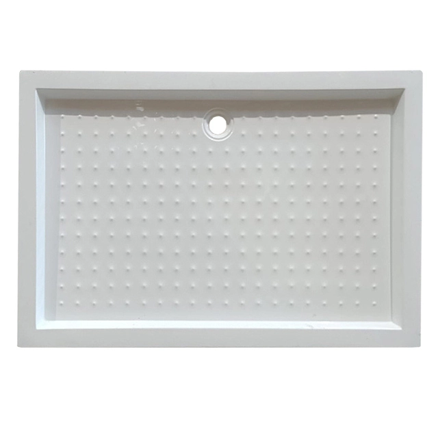 Rectangular shower tray 120x80 SXL03E white white siphon 15cm deep high