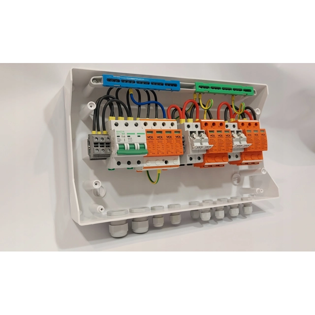 Switchgear 1000V AC / DC 2 strings 3-phase choke