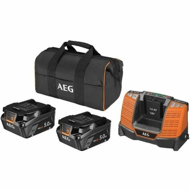 AEG Powertools drill and accessories set