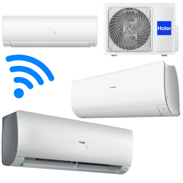 Aer condiționat HAIER Flexis Plus 2,6kW Alb Mat WI