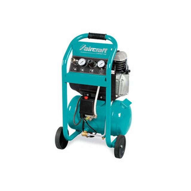 Aeronavă Compact-Air 221/10 E compresor electric cu piston Aer admis: 185 l/min | 10 l | 8 bar | Lubrificat cu ulei | 230 V