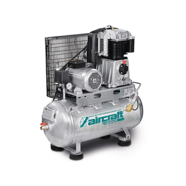 Aeronave Airprofi 703/75/13 H compressor de pistão elétrico Ar de admissão: 575 l/min | 75 l | Barra 13 | Lubrificado com óleo | 400 V