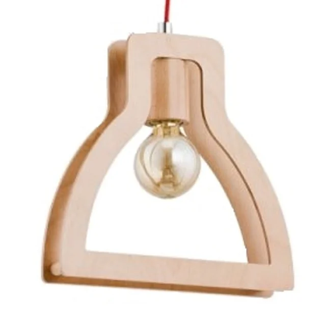 AF Péndulo Manti manto de madera E27 x max 60W