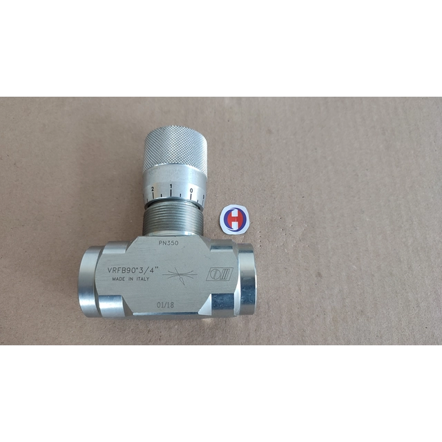 Two-way double-sided throttle valve 350 Bar - VRFB90 G1 / 2