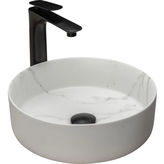 Rea Sami Marble Mat countertop washbasin - additional 5% DISCOUNT with code REA5