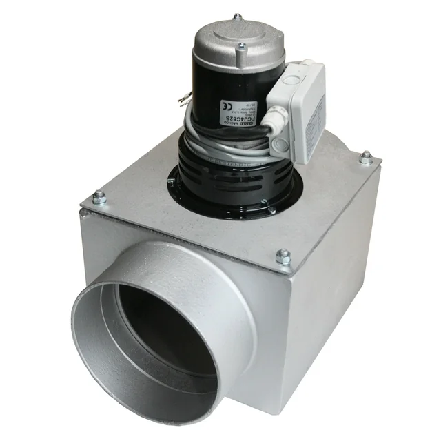 Afzuigventilator voor ketel Vigas, V80 0508 op schoorsteen, 40/60/80/100/26DPA voor ketels