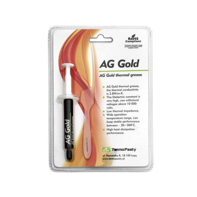 AG Gold paste 3g syringe