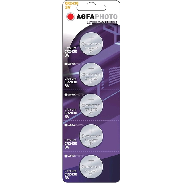 Agfa Batteri CR2430 5 st.