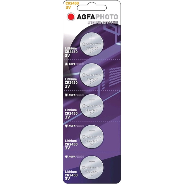 Agfa Batterie CR2450 5 Stk.