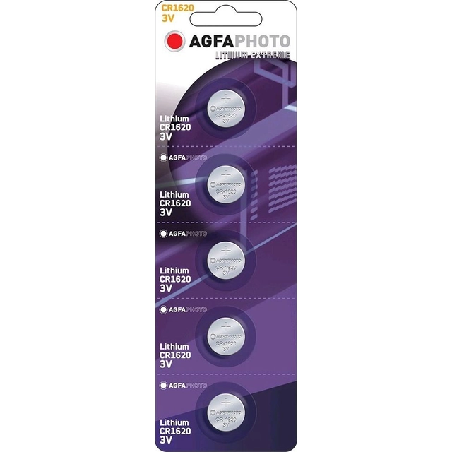 Agfa Battery CR1620 5 pcs.