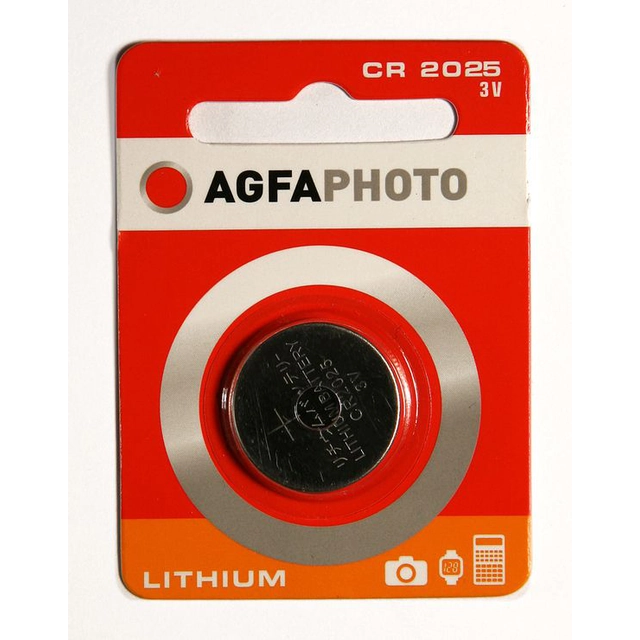 AgfaPhoto Akku CR2025 1 kpl.