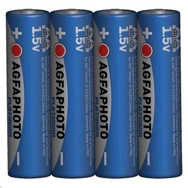 AgfaPhoto Power alkaline battery LR06 / AA, shrink 4pcs
