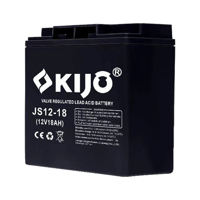 AGM akku 12V, 18Ah, M5 - KIJO JS12-18