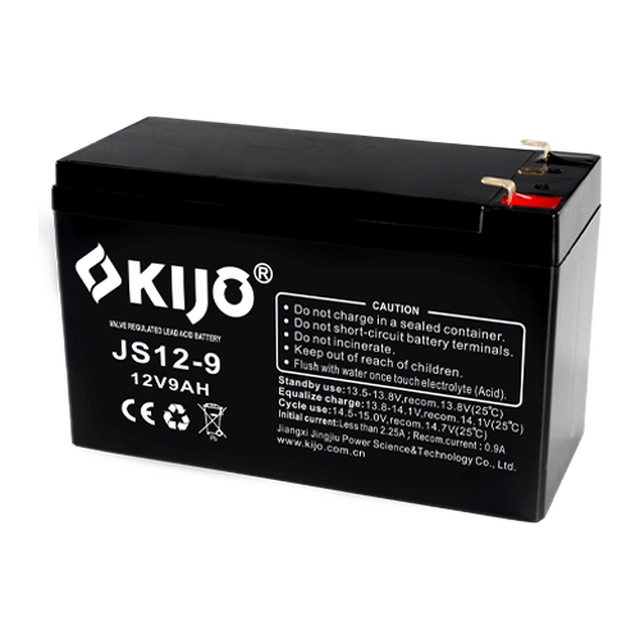 AGM aku 12V, 9Ah, F2 - KIJO JS12-9