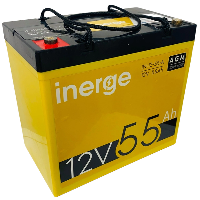 AGM akumulators 12V 55Ah INERGE