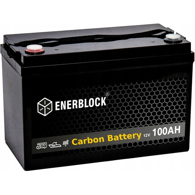 AGM Enerblock-Batterie JPC12-100 12 V / 100 Ah