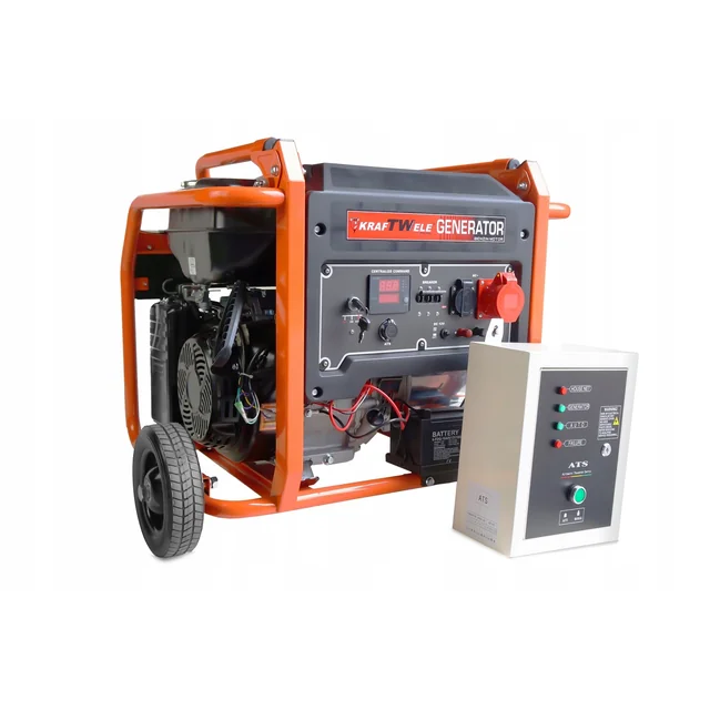 AGREGAT GENERATOR PRĄDOTWÓRCZY 9,8 KW 400V PRO ATS