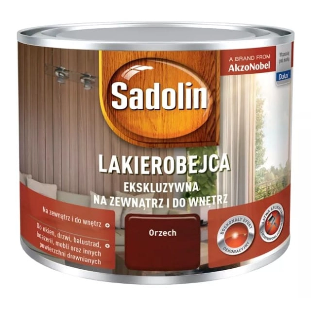 Ainutlaatuinen puupetsi Sadolin pähkinä 0,75L