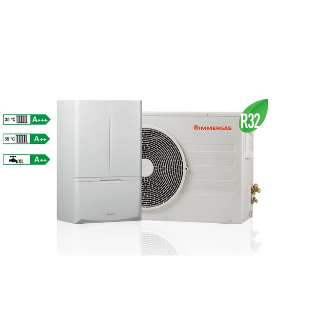 Immergas Air-water heat pump Hybrid - Magis Combo 9 Plus V2 - 9 kW - R32  (3.030619) - merXu - Negotiate prices! Wholesale purchases!