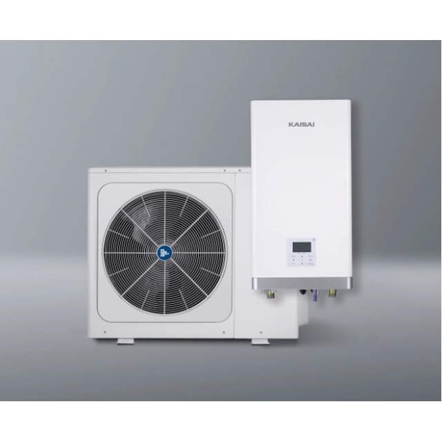 Air-water split external/internal heat pump 6kW