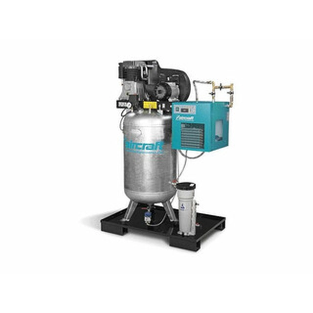 Aircraft Airprofi 703/270/10 FVK electric piston compressor Intake air: 600 l/min | 272 l | 10 bar | Oil lubricated | 400 V