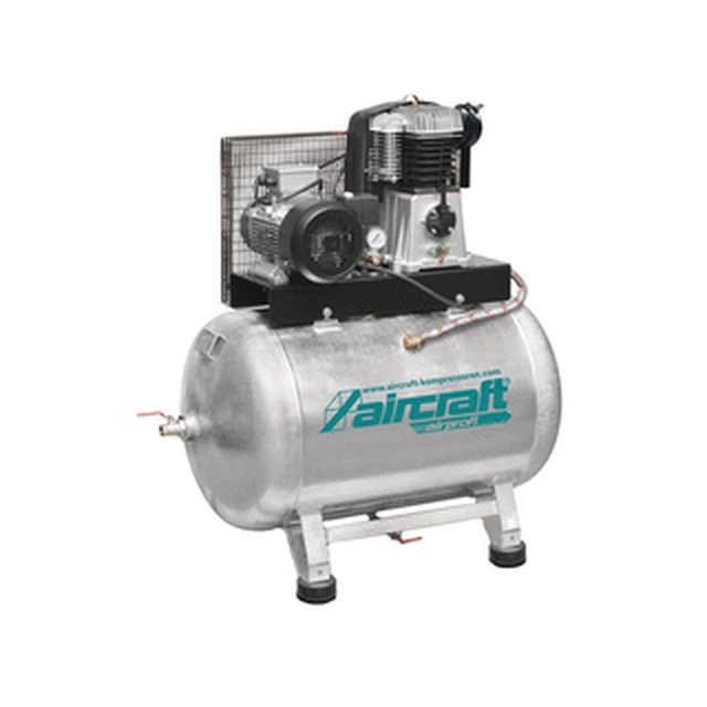 Aircraft Airprofi 753/270/15 H electric piston compressor Intake air: 750 l/min | 270 l | 15 bar | Oil lubricated | 400 V