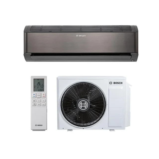 Aire acondicionado de pared Bosch Climate 8000i Titanio 2,6 kW