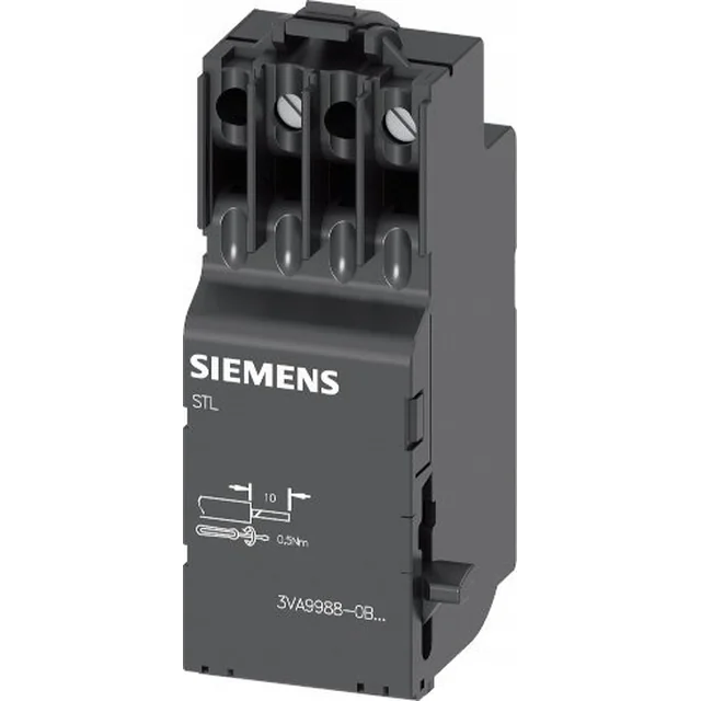 Akce Siemens. do 3VA10...3VA25: Wyzwalacz napięciowy lewostronny STL 208-277V AC 50/60 Hz 220-250V DC 3VA9988-0BL33