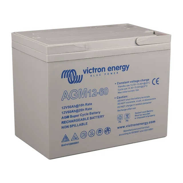 Akku AGM Deep Cycle Victron Energy 12V/60Ah