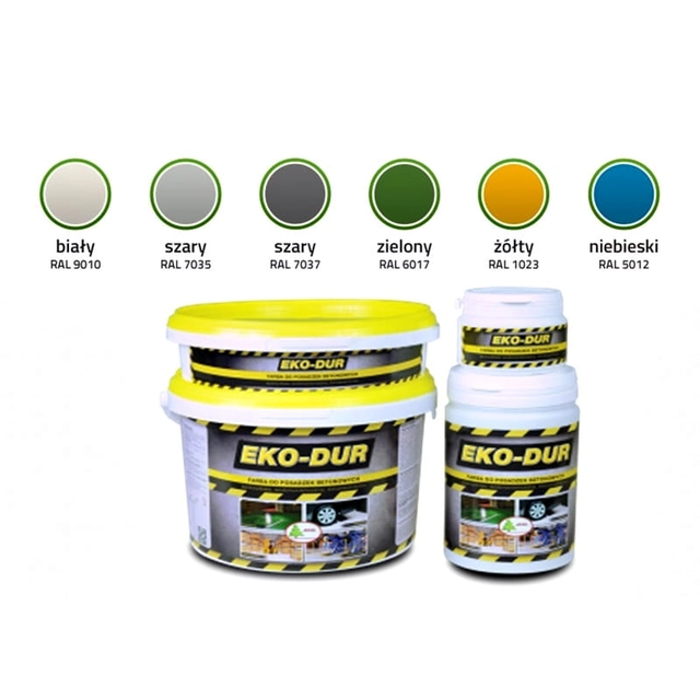 Aksil EKO-DUR Epoxid-Bodenfarbe hellgrau RAL7035 1+0,2kg