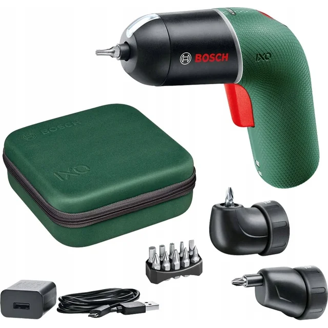 Aku šroubovák Bosch Bosch IXO VI Classic + 2 adaptéry v měkkém pouzdře